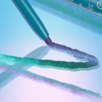 Chrome Creme Gel Liner Waterproof Gel Eyeliner - Power Trip (Metallic teal) - Image 4