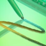 Chrome Creme Gel Liner Waterproof Gel Eyeliner - Wild Idea (Lime green) - Image 4